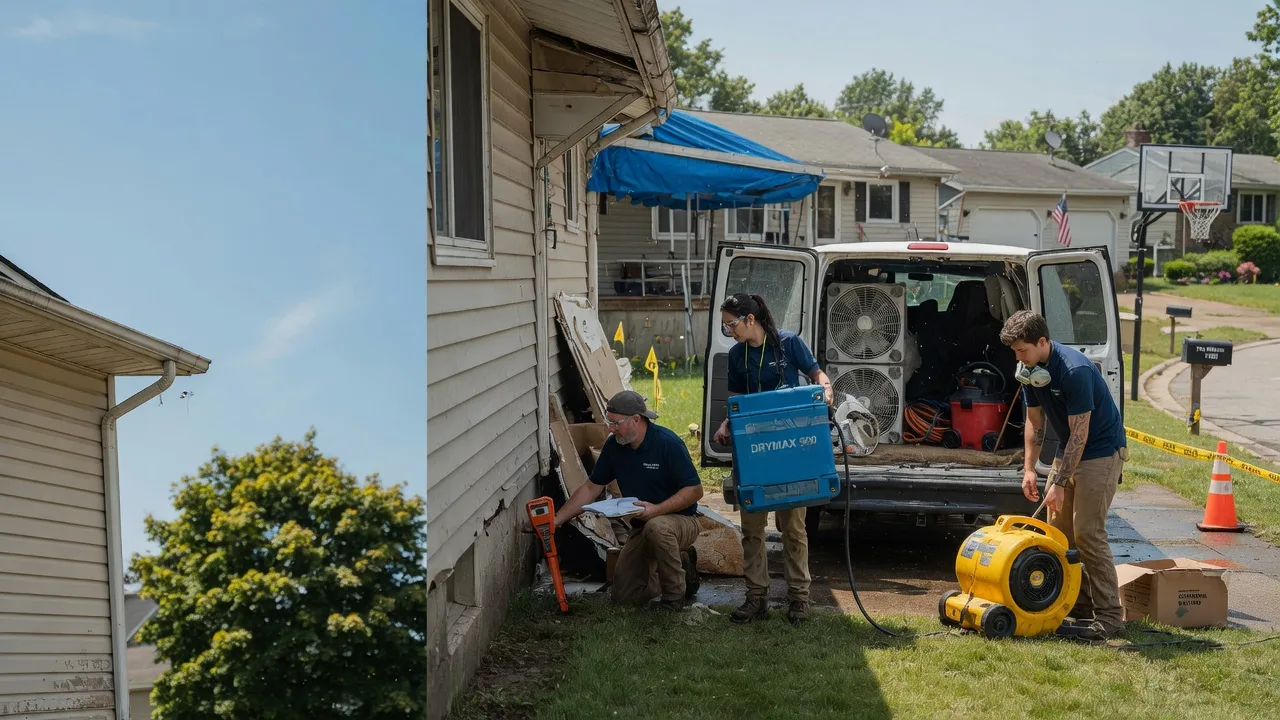 Ceiling Leak Cleanup in Menahga, MN near me